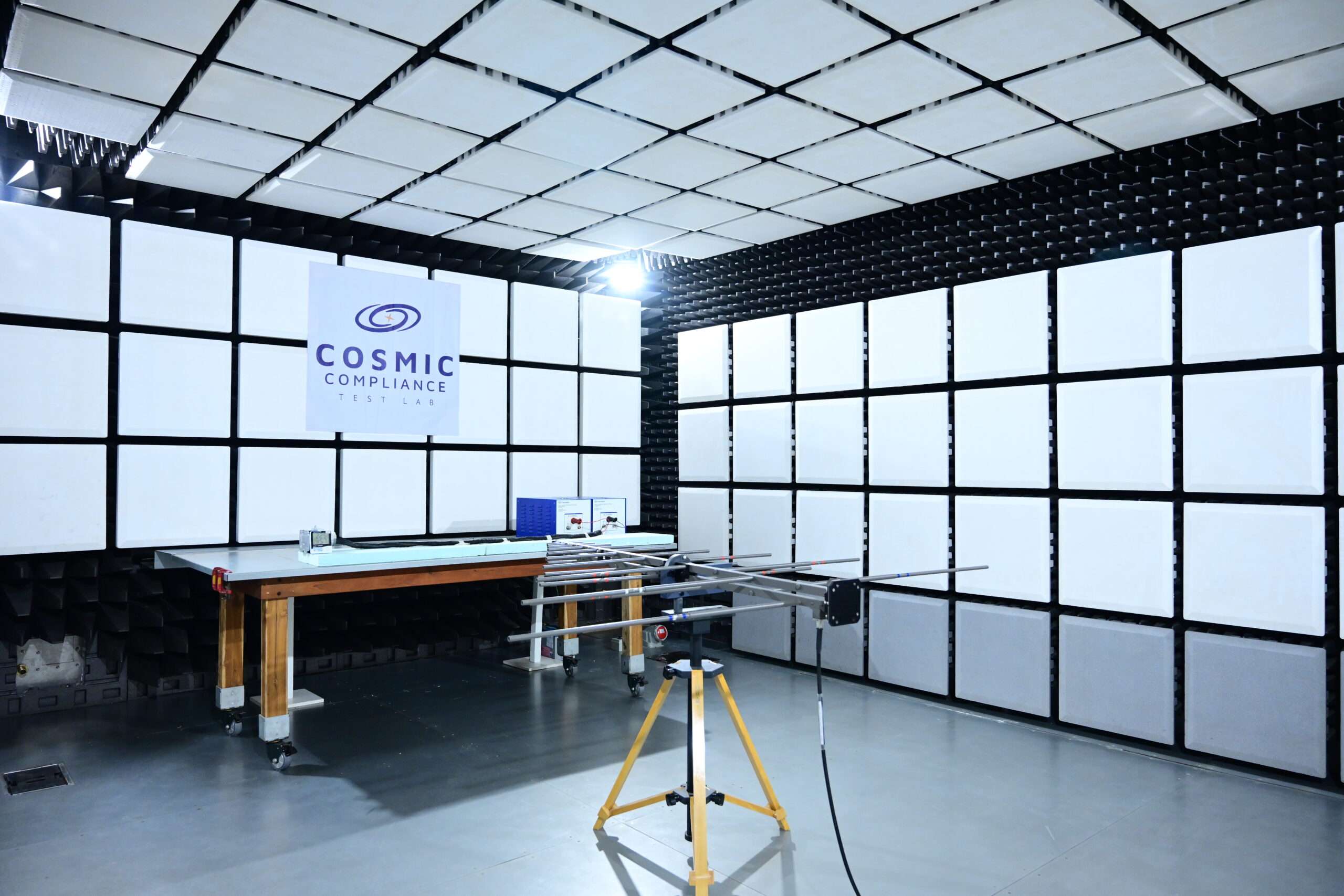 1M semi anechoic shielded chamber
